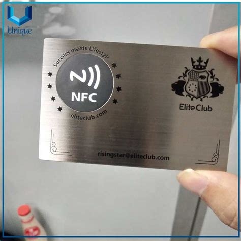 custom nfc card stainless steel|metal nfc qr codes.